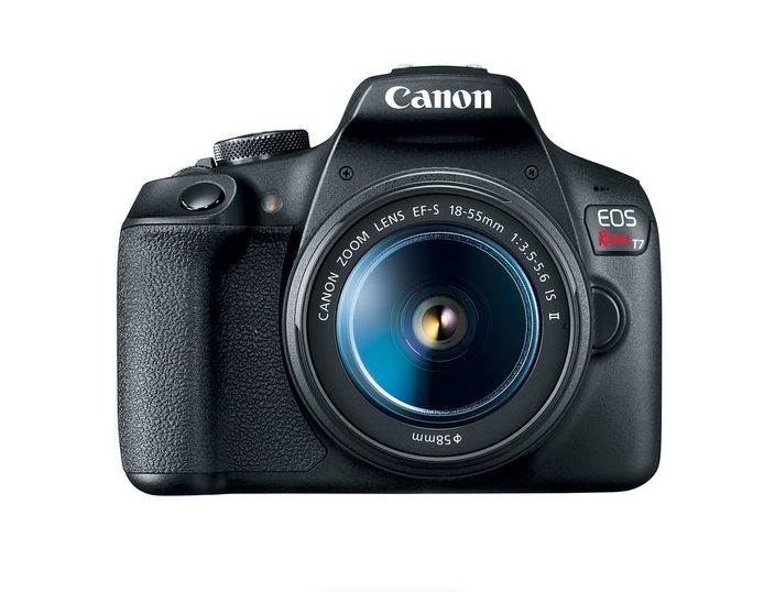Canon EOS Rebel T7 DSLR Camera with 18-55mm Lens
